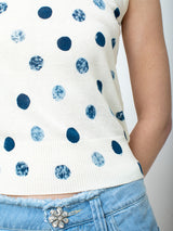 M J Watson - Sleeveless Knit Top - Verdalina