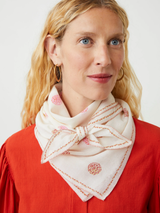 Moismont - Scarf Pearl N°820 - Letter - Verdalina