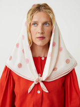 Moismont - Scarf Pearl N°820 - Letter - Verdalina