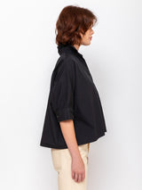 Monday12 - Daria Shirt - Black - Verdalina