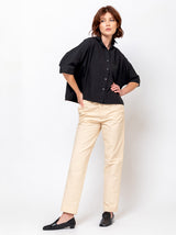 Monday12 - Daria Shirt - Black - Verdalina