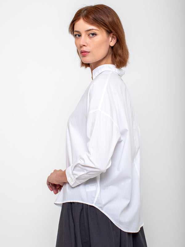 Monday12 - Zoe 3/4 Sleeve Shirt - White - Verdalina