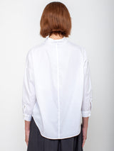 Monday12 - Zoe 3/4 Sleeve Shirt - White - Verdalina