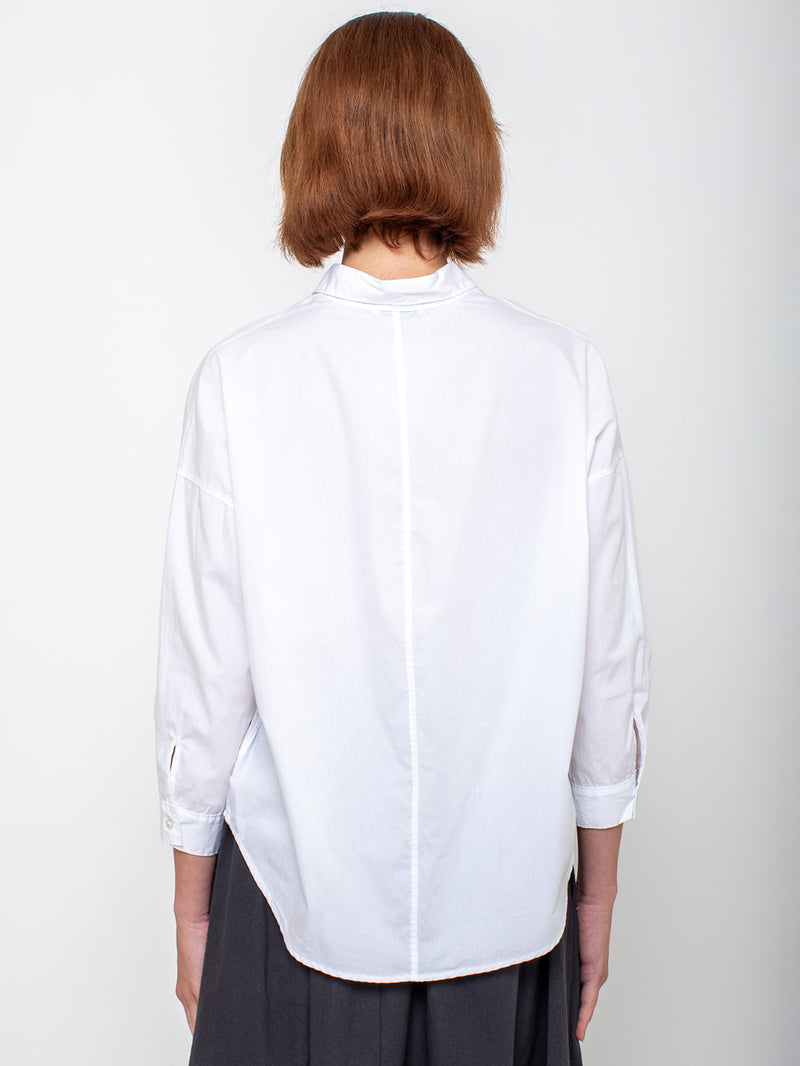 Monday12 - Zoe 3/4 Sleeve Shirt - White - Verdalina