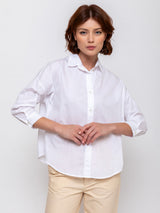 Monday12 - Zoe Shirt - White - Verdalina