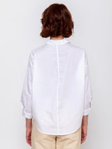 Monday12 - Zoe Shirt - White - Verdalina