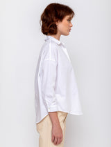 Monday12 - Zoe Shirt - White - Verdalina