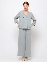 Neri Firenze - Apricot Jacket - Aqua - Verdalina