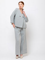Neri Firenze - Apricot Jacket - Aqua - Verdalina