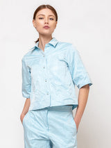 Odeeh - Duchess Shirt - Ciel - Verdalina