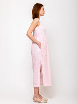 Odeeh - Fil Coupe Dots Dress - Rose Petal - Verdalina