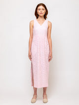 Odeeh - Fil Coupe Dots Dress - Rose Petal - Verdalina