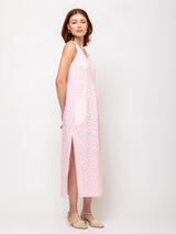 Odeeh - Fil Coupe Dots Dress - Rose Petal - Verdalina