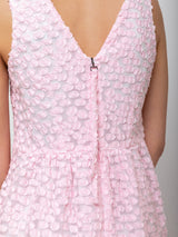 Odeeh - Fil Coupe Dots Dress - Rose Petal - Verdalina