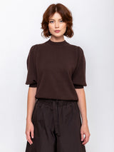 Light Cashmere Pullover - Chocolate