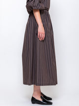 Men's Stripe Skirt - Toffee