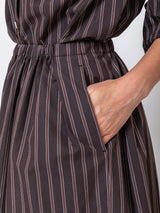 Men's Stripe Skirt - Toffee