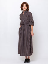 Men's Stripe Skirt - Toffee