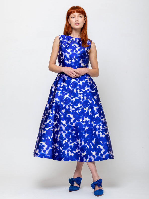 Odeeh - Aquarelle Dress - Ink - Verdalina