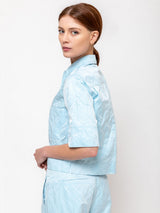 Odeeh - Duchess Shirt - Ciel - Verdalina