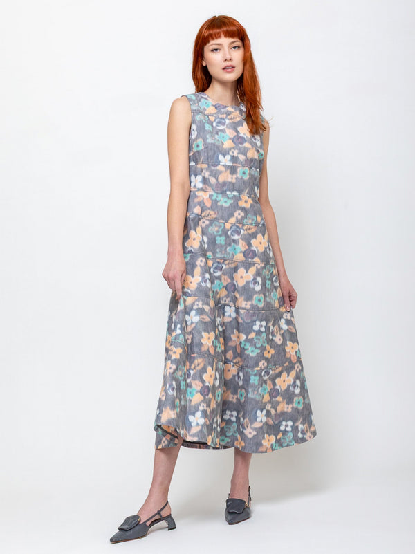 Odeeh - Floral Print Dress - Verdalina