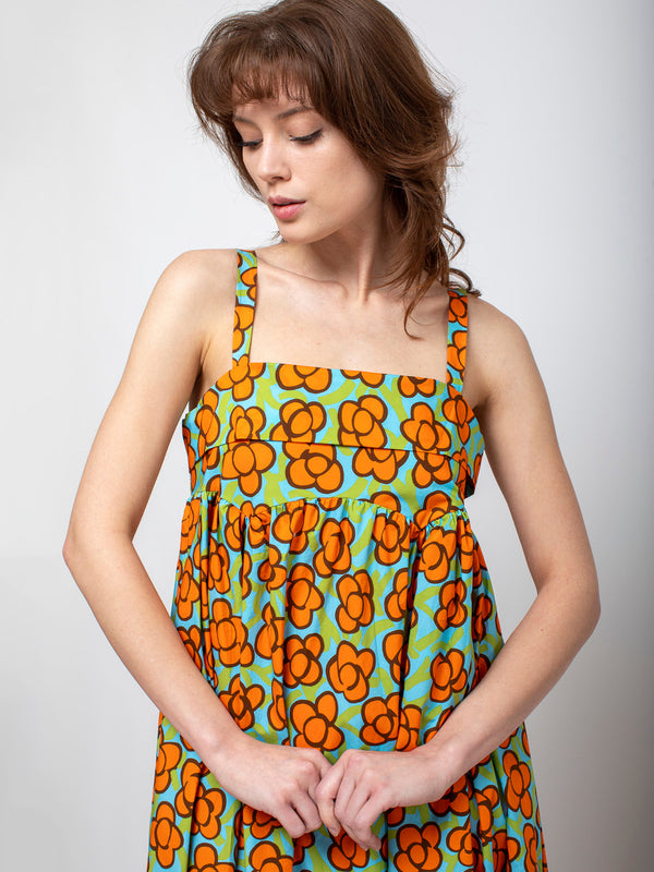 Odeeh - Maxi Dress - Orange - Verdalina