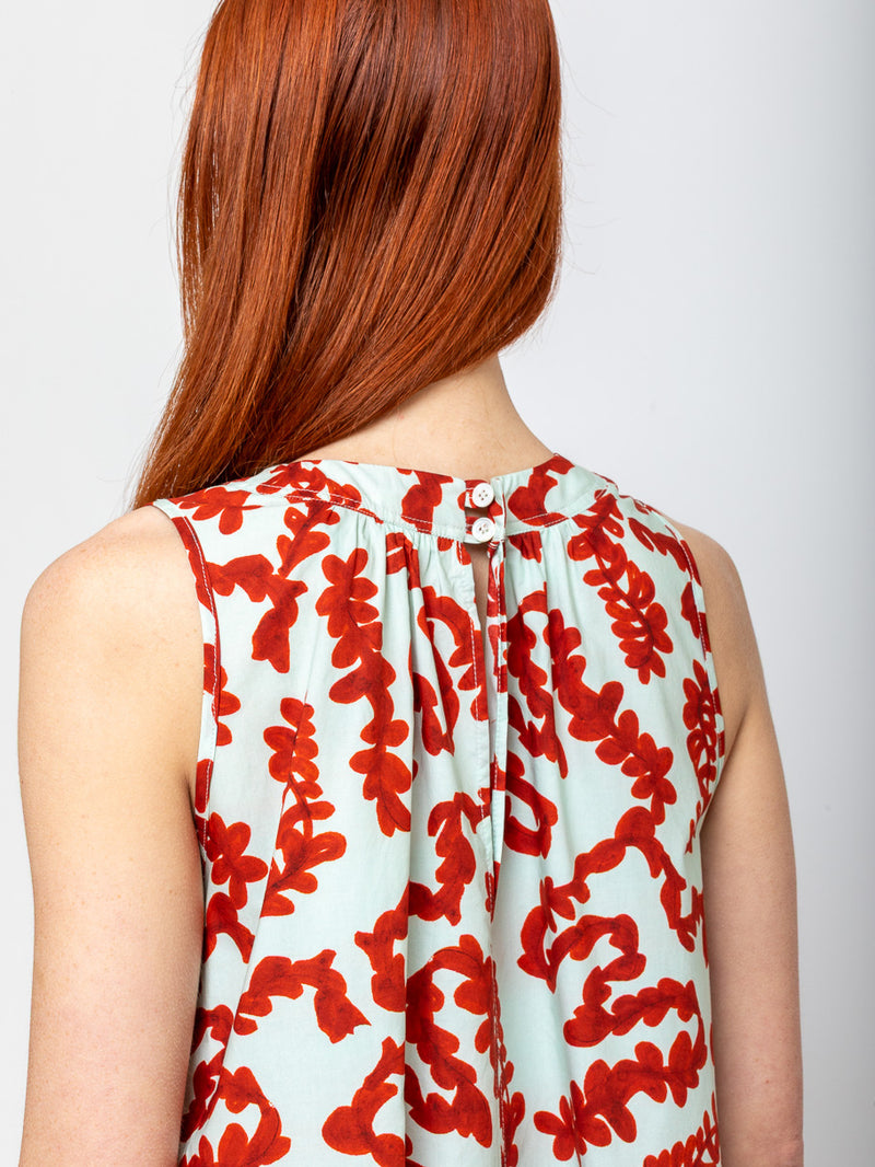 Odeeh - Twigs Dress - Burnt Orange - Verdalina