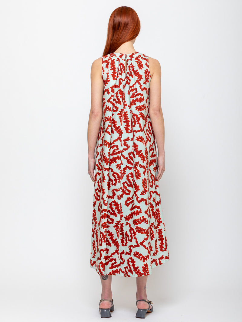 Odeeh - Twigs Dress - Burnt Orange - Verdalina
