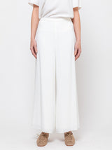Orr - Summer Lu Wide Leg Pants - Ivory - Verdalina