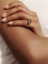 Pascale Monvoisin - Pierrot Signet Ring - Black - Verdalina