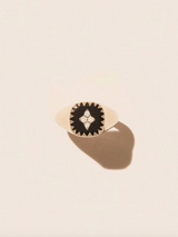 Pascale Monvoisin - Pierrot Signet Ring - Black - Verdalina