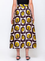 A-line Skirt - Hypno - Yellow