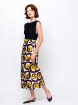 A-line Skirt - Hypno - Yellow