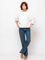 Rachel Comey - Fond Sweatshirt - Dirty White - Verdalina