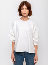 Rachel Comey - Fond Sweatshirt - Dirty White - Verdalina