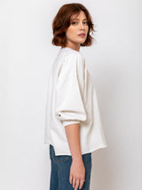 Rachel Comey - Fond Sweatshirt - Dirty White - Verdalina