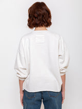 Rachel Comey - Fond Sweatshirt - Dirty White - Verdalina