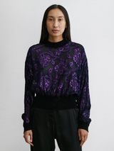 Notte Top - Midnight Purple