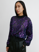 Notte Top - Midnight Purple