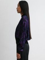 Notte Top - Midnight Purple