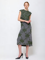 Rachel Comey - Broccada Skirt - dove/green - Verdalina