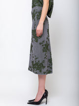 Rachel Comey - Broccada Skirt - dove/green - Verdalina