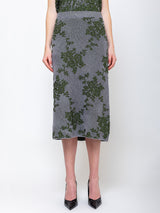 Rachel Comey - Broccada Skirt - dove/green - Verdalina