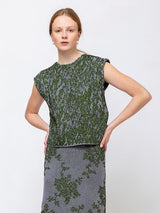 Rachel Comey - Brocca Vest - Dove/Green - Verdalina