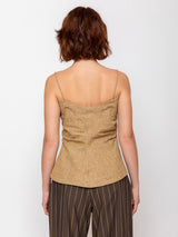 Dillane Top - Dark Gold