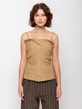Dillane Top - Dark Gold