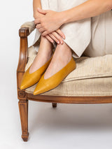 Everleigh Ballet Flat - Mustard