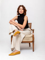 Everleigh Ballet Flat - Mustard