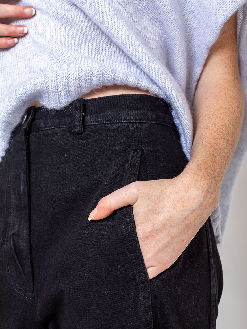 Rachel Comey - Garra Pant - Black Denim - Verdalina