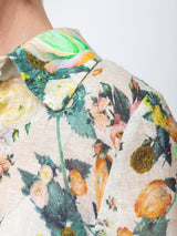 Linen Floral Shirt
